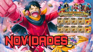 ATUALIZAÇÕES Da Semana! Muitas Novidades e Tickets Premiados! One Piece Treasure Cruise