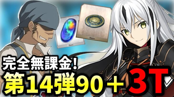 【FGO】90＋海賊・ハント 典位＋級を無課金3ターン攻略｜ハンティングクエスト 第14弾【Fate/Grand Order】