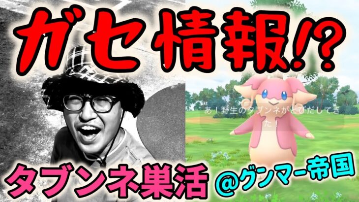 【ポケモンGO】まさかのガセ情報!?ネットの情報を信じて群馬のタブンネの巣に行った男の末路