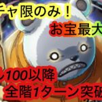 [トレクル]海賊王への軌跡VSベポ！ガチャ限のみ所持した方に！レベル100以降ラクラク周回編成！[OPTC][海賊王への軌跡]