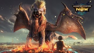 【Monster Hunter Now】顯現於灼熱寶座上的炎帝「古龍迎擊戰」 VS 炎王龍