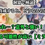 【メメントモリ】化ける可能性が高いぞ！洞窟で「ミラ」「ステラ」検証！更に育成（凸含む）すればどうなるのかを解説。