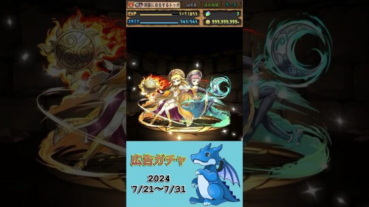 [パズドラ]  広告ガチャ　2024/7/21〜7/31