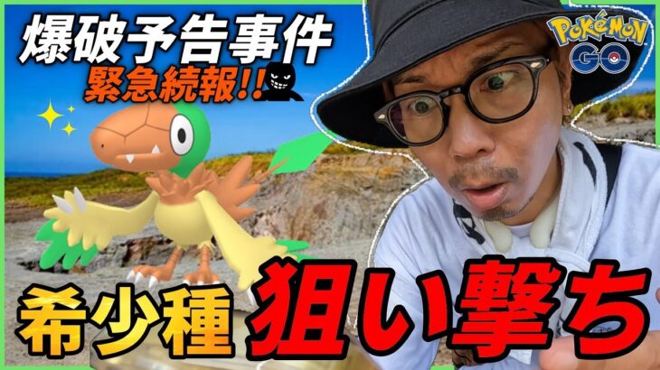 【ポケモンGO】聖地の爆破予告事件に新事実判明！？色違いアーケンに心臓を捧げよ！！280円の有料タイチャレは全部色違いに出会いやすいんだよなぁ！？【アドベンチャー2024】