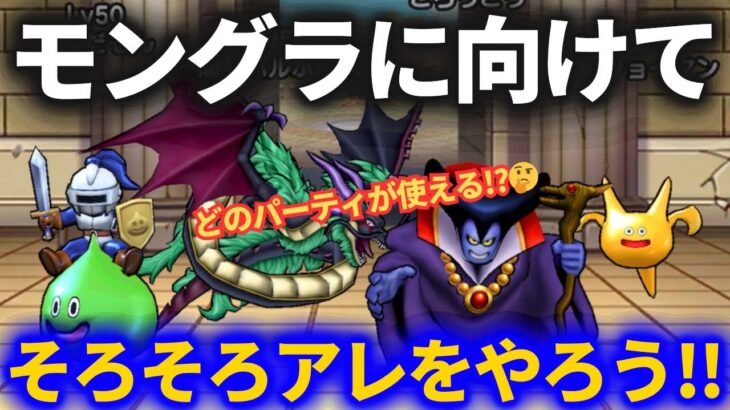 【ドラクエウォーク】モングラに向けてそろそろアレをやり始めてもいいかもしれません【なかまモンスター】