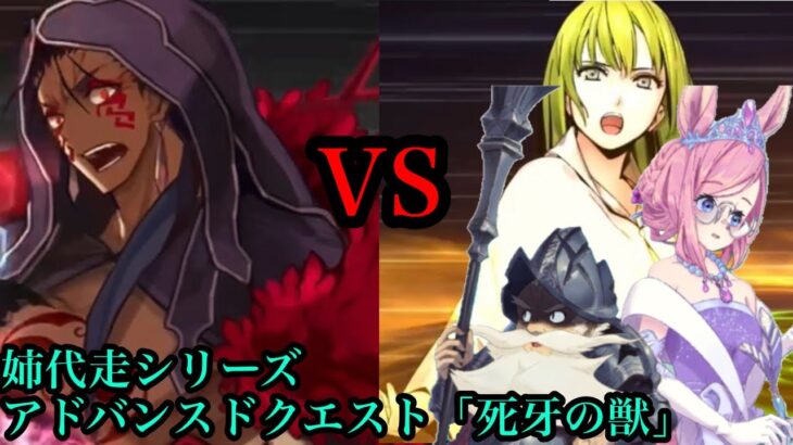 【FGO】姉代走シリーズ アドバンスドクエスト「死牙の獣」