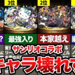 かわいいのにぶっ壊れ！サンリオコラボ新キャラランキングTOP10【パズドラ解説】