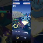 ポケモンGOハイパーリーグ対戦クワガノン＆オーダイル＆クレセリア