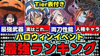 【最強ランキング】Tier表付き！あのキャラに注目…ハロウィンイベント最強キャラランキング使い道＆性能完全解説！【パズドラ】