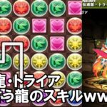 【パズドラ】伝道龍・トライアとか言う龍のスキルｗｗ