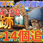 【トレクル】レベルを上げることで虹姫カメドロップ率UP！！海賊王への軌跡 VSベガパンク開催中限定！！VSクザン Lv.60-80！をお宝13-14個追加編成で超簡単攻略！