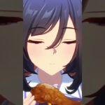 【ウマ娘】エイシンフラッシュ お食事編【KFCさんぽ】#shorts