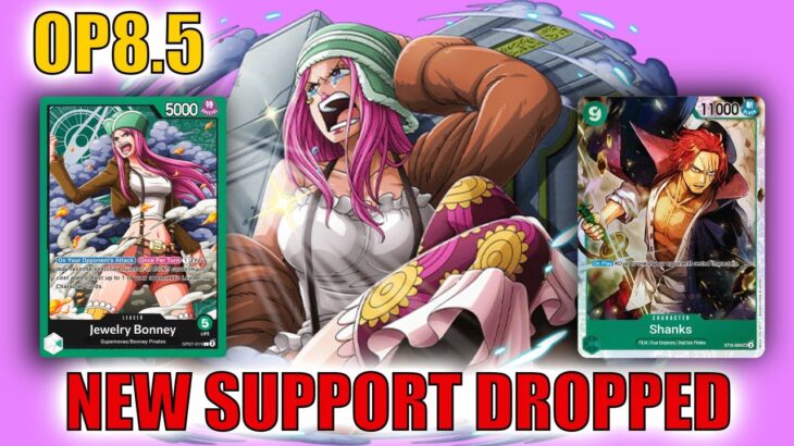 Bonney Gets An AMAZING Boss Monster In 8.5! | ONE PIECE TCG DECK LIST AND GAMEPLAY