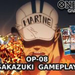 [OP-08] Promo Sakazuki Deck & Gameplay | One Piece Card Game