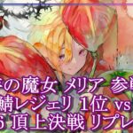 【メメントモリ】(2024/10/29)メリア参戦!!初期鯖レジェリ１位 vs２位 Lv606頂上決戦リプレイ集【メメモリ】