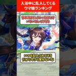 入浴中に乱入してくるウマ娘ランキング #ウマ娘プリティーダービー