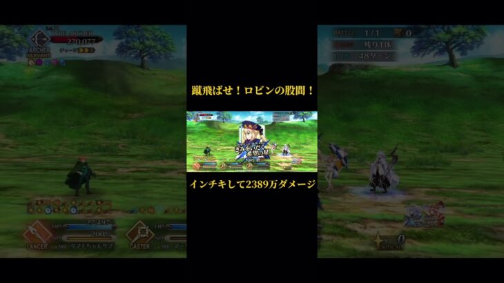 蹴飛ばせ！ロビンの股間！ アドバンスドクエスト「戦闘訓練プログラム三騎士編」【FGO #アドバンスドクエスト #fgo攻略 #fategrandorder 】