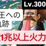 トレクル 海賊王への軌跡 Lv.300想定!!                               推定1兆～1兆2000億以上想定火力編成！