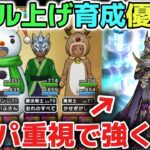 【ドラクエウォーク】コスパ重視で強くなるレベル上げ職業育成優先度について！テンプレパーティ完成後の永続スキル追いもオススメです！【DQウォーク】