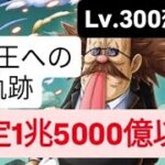 トレクル 海賊王への軌跡 Lv.300想定!!            推定1兆5000億以上火力編成