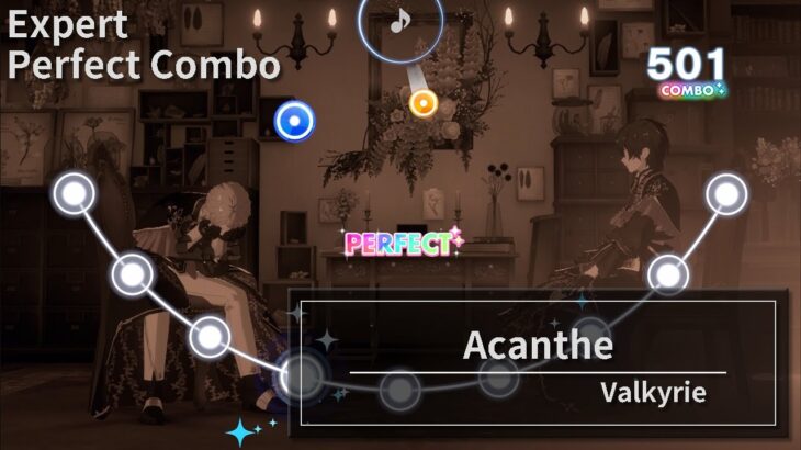 【あんさんぶるスターズ！！Music】Acanthe｜Valkyrie［Expert／Perfect Combo］【手元】