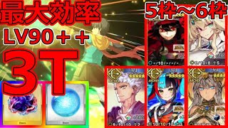 【FGO】最大効率サクサク周回！LV90＋＋【ゴーストルーム】危険な発明品3T周回PT5枠～6枠【ぶち壊せ！ ミステリーハウス･クラフターズ ～星の鉱員と日の出の翼～】