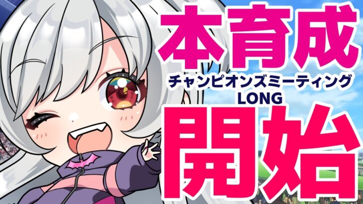 【ウマ娘】チャンミLONG…キャラ不足だけど先行3人で目指せプラチナ♥