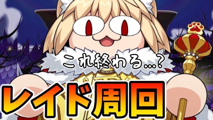 【FGO】ネコ108レイド周回！終わるまでやり切るぞおおおおお！！！