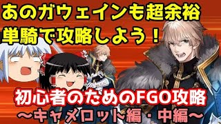 今からでも間に合う！初心者のためのFGO攻略　キャメロット編・中編