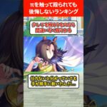 πを触って怒られても後悔しないウマ娘ランキング #ウマ娘プリティーダービー