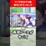 ヤバすぎるウマ娘歴代CMランキング #ウマ娘プリティーダービー