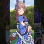 [ウマ娘]薙刀を振り回す、和装新衣装グラスワンダー(勝利ポーズ)