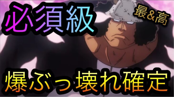 必須級！爆ぶっ壊れ確定！爆誕！［OPTC］［トレクル］［ONE PIECE　Treasure　Cruise］［원피스 트레져 크루즈］［ワンピース］