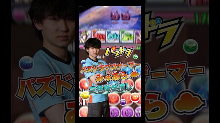 【パズドラ】プロゲーマー・みゅあら☁の三色陣全消し解説