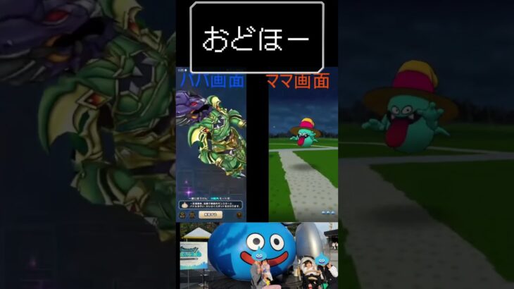 おどほー　#配信切り抜き 　#夫婦でdqw 　#ドラクエウォーク