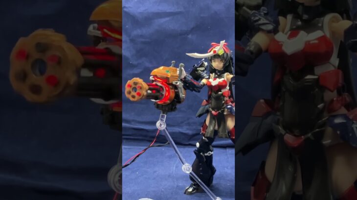 【フレームアームズガール】カルストンバットオ×ラピッドスプレッダー#フレームアームズガール #ウマ娘プリティーダービー #カルストンライトオ #ライトアンドサウンドウェポン #ホークガトリンガー