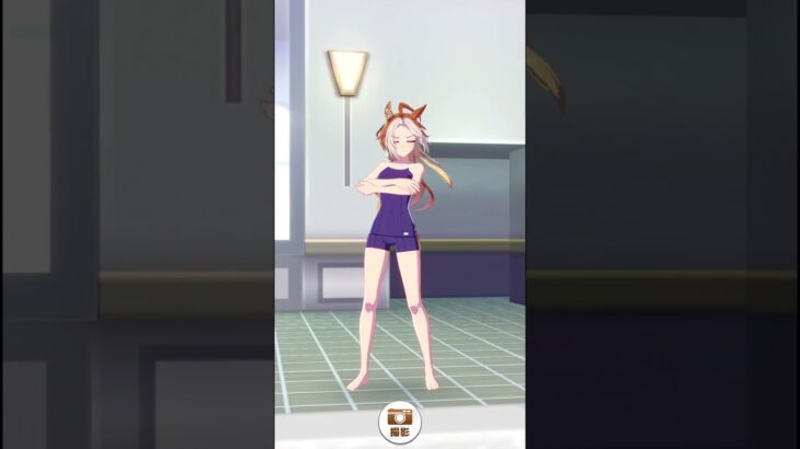 [#ウマ娘 ］カレンチャン#ウマ娘 #ウマ娘プリティーダービー #かわいい #可愛い #美人好き #anime #美人#オルフェーヴル #カレンチャン #水球 #カッコいい