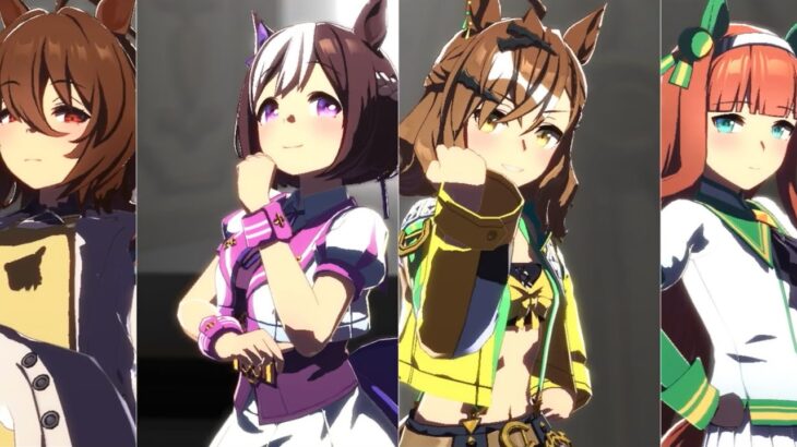 ウマ娘 プリティーダービー Ready!! Steady!! Derby!!（ジャングルポケット・スペシャルウィーク・アグネスタキオン・サイレンススズカ）新時代の扉Blu-ray発売記念