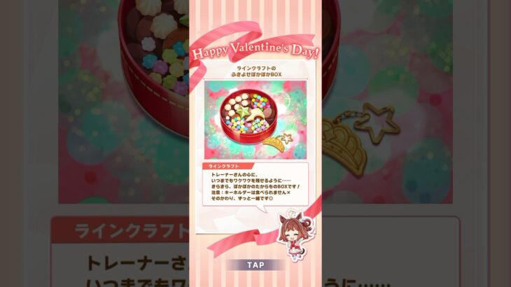 ウマ娘 プリティーダービー ラインクラフトのふきよせぽかぽかBOX【バレンタインボーナス】
