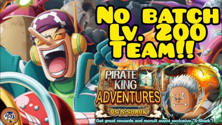 NO NEW BATCH Gear Change Luffy G5 vs PKA S-Shark LEVEL 200 FC Usop/Lilith [OPTC]