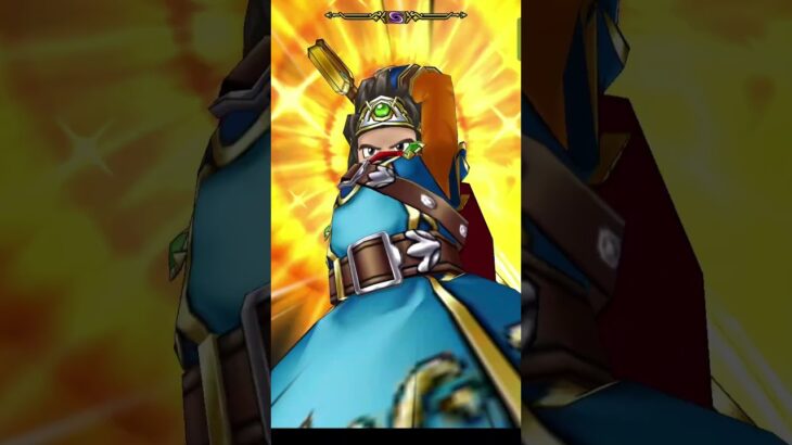 『#ゴールデンクレイモア』ロトの勇者スキルモーション #ドラクエウォーク #まったりゲーム