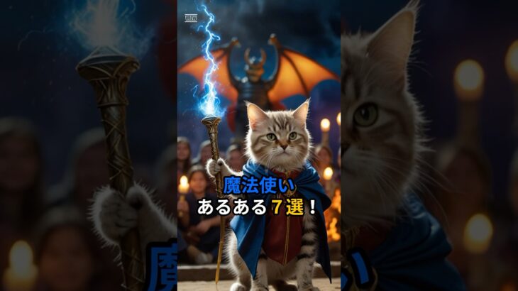 【ドラクエウォーク】主夫勇者の魔法使いあるある７選！ #Shorts #猫 #ドラクエウォーク #あるある