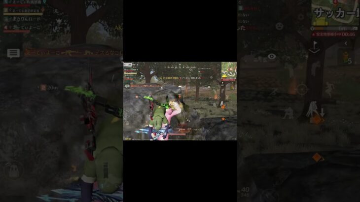 スピーディな担ぎがこれまた良い4枚抜き #shorts #荒野行動