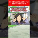 トレーナーが落ち込んでたら励ましてくれるランキング #ウマ娘プリティーダービー