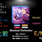 Absolute Perfection [E/N/H/Ex][PC]【あんスタmusic譜面比較】