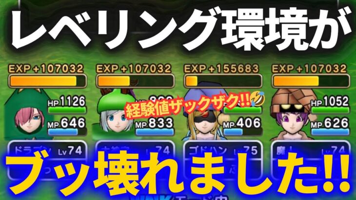 【ドラクエウォーク】レベリング環境がブッ壊れました！！！【亀さんぽ】【5.5周年】【ドラゴンボールコラボ】