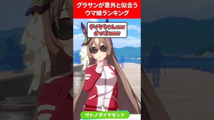 グラサンが似合うウマ娘ランキング #ウマ娘プリティーダービー
