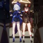 芙宁娜&胡桃 宝宝肚肚打雷啦！ #原神纳塔 #原神 #芙宁娜