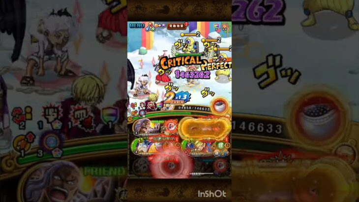 [トレクル] 海賊王への軌跡VSモネ 撃破Lv200想定 無特攻自陣最新キャラ未使用編成[OPTC]