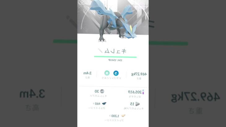 みなさんどうでしたか？　#ポケモンGO #キュレム